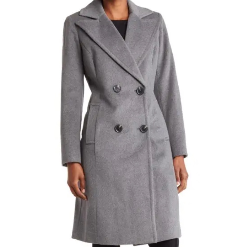 Michael Kors Gray Pea Coat